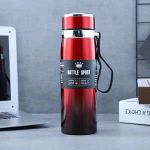 Plz Shop Dış Mekan Taşınabilir Termos 1000 ml Mavi (Yurt Dışından)