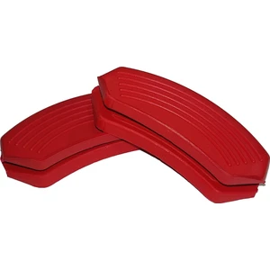Silikon Tencere Tava Tutacağı Yanmaz Yapışmaz Tutamaç Set 9 x 4 cm Kırmızı ( 1 Set 2 Adetten Oluşur )