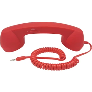 Vintage Cep Telefonu Ahizesi 3.5mm Şık Moda iPhone iPad Cep Telefonu Için Kırmızı Gül( Yurt Dışından )