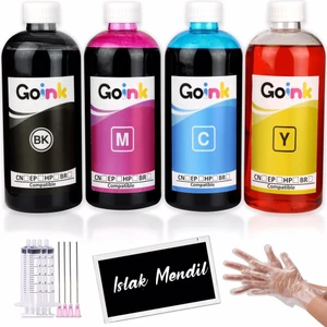 Epson L1250 4X400 ml Mürekkep Seti - (Muadil)