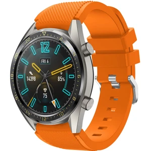 Huawei Watch Gt3 Pro ile Uyumlu 46 mm Classic Frontier Kayış Kordon Turuncu