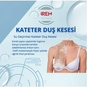 Diyaliz Kateter Kesesi, Su Geçirmez Banyo Bandı 10 Adet
