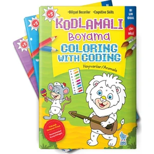 Kodlamalı Boyama (4 Kitap)