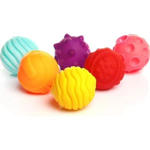 Soft Aktivite Topları 6'lı Altıgen Kutulu Set
