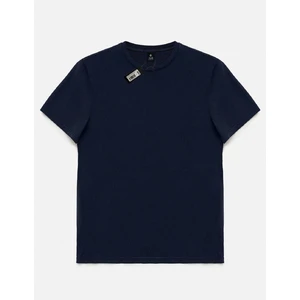 O Yaka Tişört Regular Fıt %100 Pamuk Compack Penye