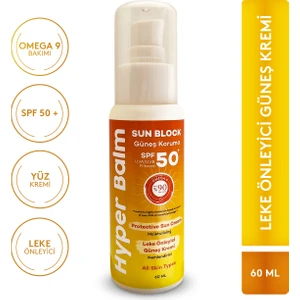 Hyper Balm Sun Block – Leke Karşıtı Güneş Kremi Spf 50+