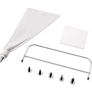 Smaksam Pasta Dekorasyon Seti, Beyaz