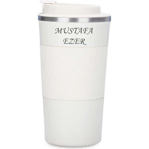 Sedef Silver Kişiye Özel Isim Yazılabilir Hediyelik Isimli 500 ml Paslanmaz Çelik Termos Bardak Mug