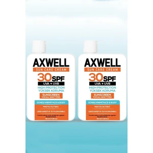 Sun Care Cream Güneş Kremi Yüksek Koruma 30 Spf 100ML 2 Li  Seti