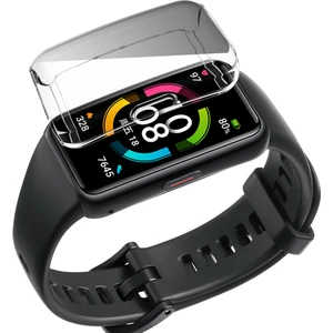 Honor Band 6 Uyumlu Önü Kapalı Silikon Ekran ve Kasa Koruyucu Kılıf