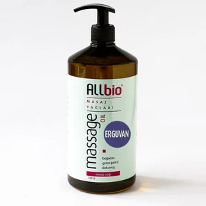 Allbio Masaj Yağı Erguvan 1 lt