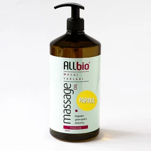 Allbio Masaj Yağı Papaya 1 lt