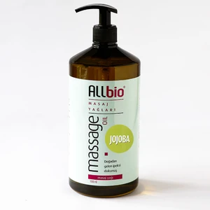 Allbio Masaj Yağı Jojoba 1 lt
