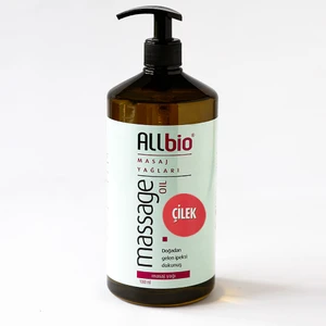 Allbio Masaj Yağı Çilek 1 lt