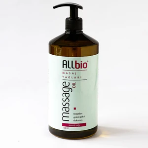 Allbio - Kokusuz Bitkisel Masaj Yağı (1 Litre)