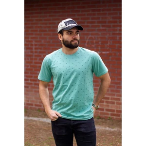 Azıcık Akıllı Erkek Çağla Slim Fit Çapa Desenli Kısa Kollu Tişört 20ETSHCAPA