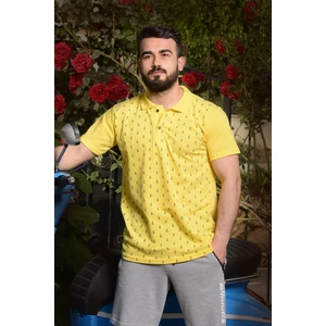 Azıcık Akıllı Erkek Sarı Normal Kesim Çapa Model Polo Yaka 21EPLYCAPA