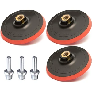 Rodex Avuç Içi Taşlama Cırt Zımpara Tabanı + Pim Seti 115MM ( 6 Parça ) RZP115