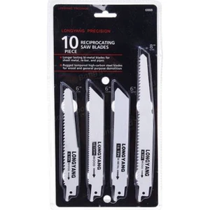 Özgün Ticaret Tilki Kuyruğu Testere Bıçakları 10 Parça Ağaç Metal Testere Bıçak