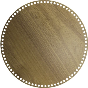 Ala Depo Ahşap Sepet Tepsi Tabanı 30 cm Açık Meşe Çift Yüz 3 mm Mdf