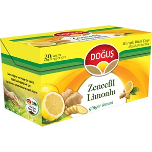 Bardak Poşet Limon, Zencefil 20'li