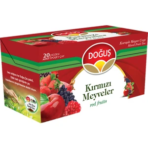 Bardak Poşet Kırmızı Meyveler 20'li
