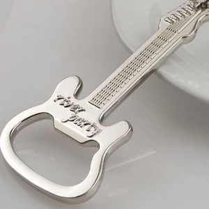 Yue Store 2 Adet Çinko Alaşımlı Gitar Şeklinde Şişe Açacağı - Gümüş (Yurt Dışından)