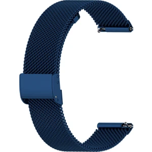 Huawei Gt3 Pro 46MM Mavi Için 22MM Milan Metal Izleme Bandı (Yurt Dışından)