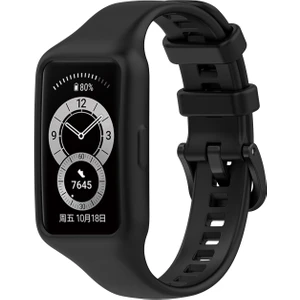 Huawei Band 7 Siyah Için Silikon Izle Band (Yurt Dışından)