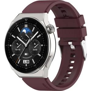 Huawei Için Silikon Izle Band Gt Gt 3 Pro 46MM 22MM Şarap Kırmızı (Yurt Dışından)