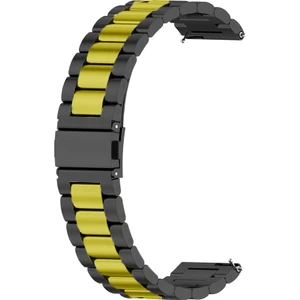 Huawei Gt 3 Pro 43MM Siyah Gold Single Için Metal Ste Watch Band (Yurt Dışından)