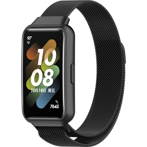 Huawei Band 7 Black Için Milan Manyetik Saat Grubu (Yurt Dışından)