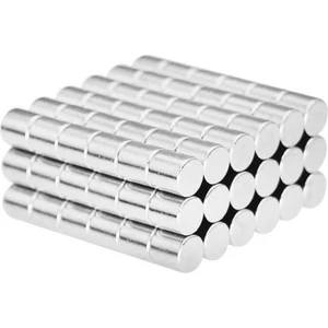 Mıknatıs Avm Neodyum Mıknatıs Ø5x5 mm - Yuvarlak Güçlü Mıknatıs 10 Adet