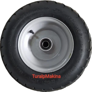 Çim Golf Traktör Tekeri Jantlı 16X6.50-8 Rulmanlı 6 Pr