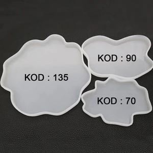 Bardak Altı Reçine Epoksi Kalıp - 3 boyut -No:135-Kod:241C