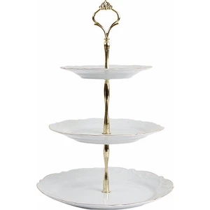 679425 3 Katlı Servis Tabağı