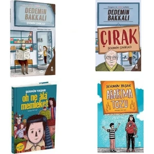 Oh Ne Ala Memleket - Abartma Tozu -Dedemin Bakkalı- Dedemin Bakkalı Çırak (4 Kitap Set ) - Şermin Yaşar