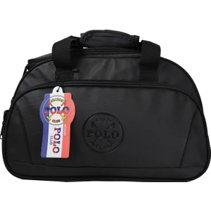 Seasonpolo Club Lakos Çift Tabanlı Astarlı Büyük Boy Seyahat Çantası,(Siyah)