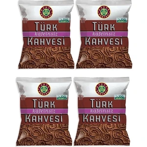 Kahve Dünyası Kafeinsiz Türk Kahvesi 4 Adet 100 gr