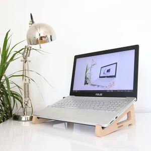 Laptop Standı - Laptop Yükseltici - Notebook Standı - Ahşap - ALS2