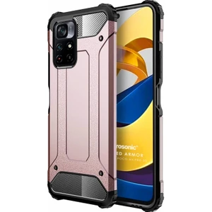 Xiaomi Poco M4 Pro Kılıf Rugged Armor Rose Gold