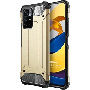 Xiaomi Poco M4 Pro Kılıf Rugged Armor Gold