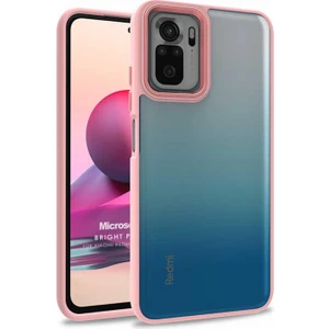 Xiaomi Redmi Note 10S Kılıf Bright Planet Rose Gold