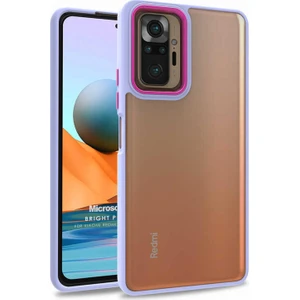 Xiaomi Redmi Note 10 Pro Max Kılıf Bright Planet Lila