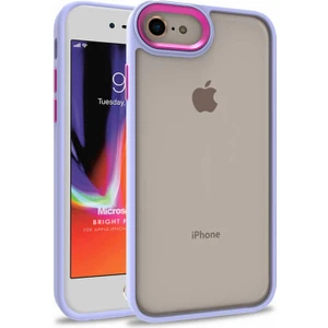 Apple iPhone 7 Kılıf Bright Planet Lila
