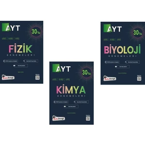 Kafa Dengi Yayınları AYT Fizik Kimya Biyoloji Branş Deneme Seti 2022