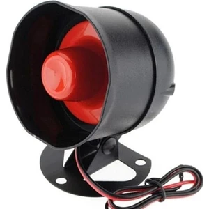 2 Adet Oto Alarm Sireni 6 Sesli 12 Volt 15 Watt 120 Db REY113284