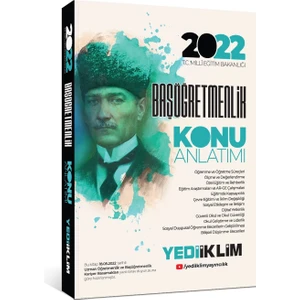 Yediiklim Yayınları MEB Öğretmenlik Kariyer Basamakları Başöğretmenlik Konu Anlatımı