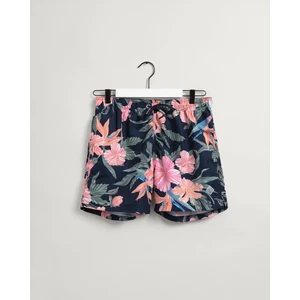 Erkek Lacivert Desenli Mayo Şort 922216004.410