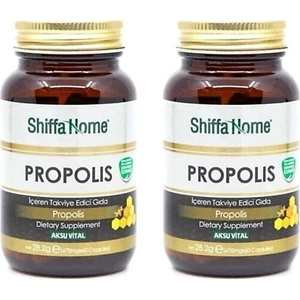 Shiffa Home Propolis Kapsül 470MG 60 Adet x 2 Adet